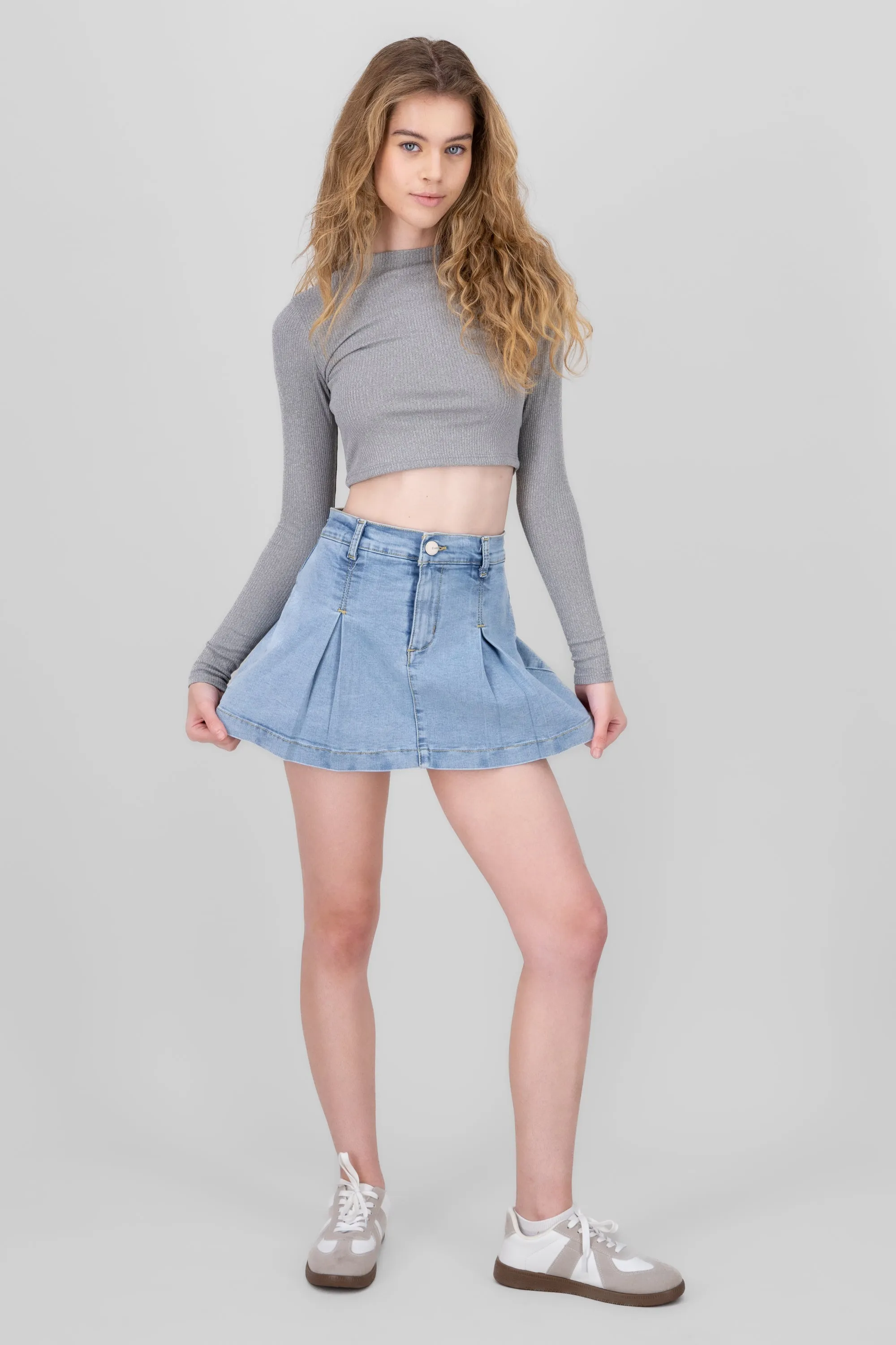 Falda Short Tableada sold by Shasa