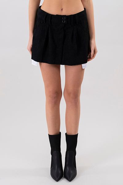 Falda mini pana botones sold by Shasa product image thumbnail 2