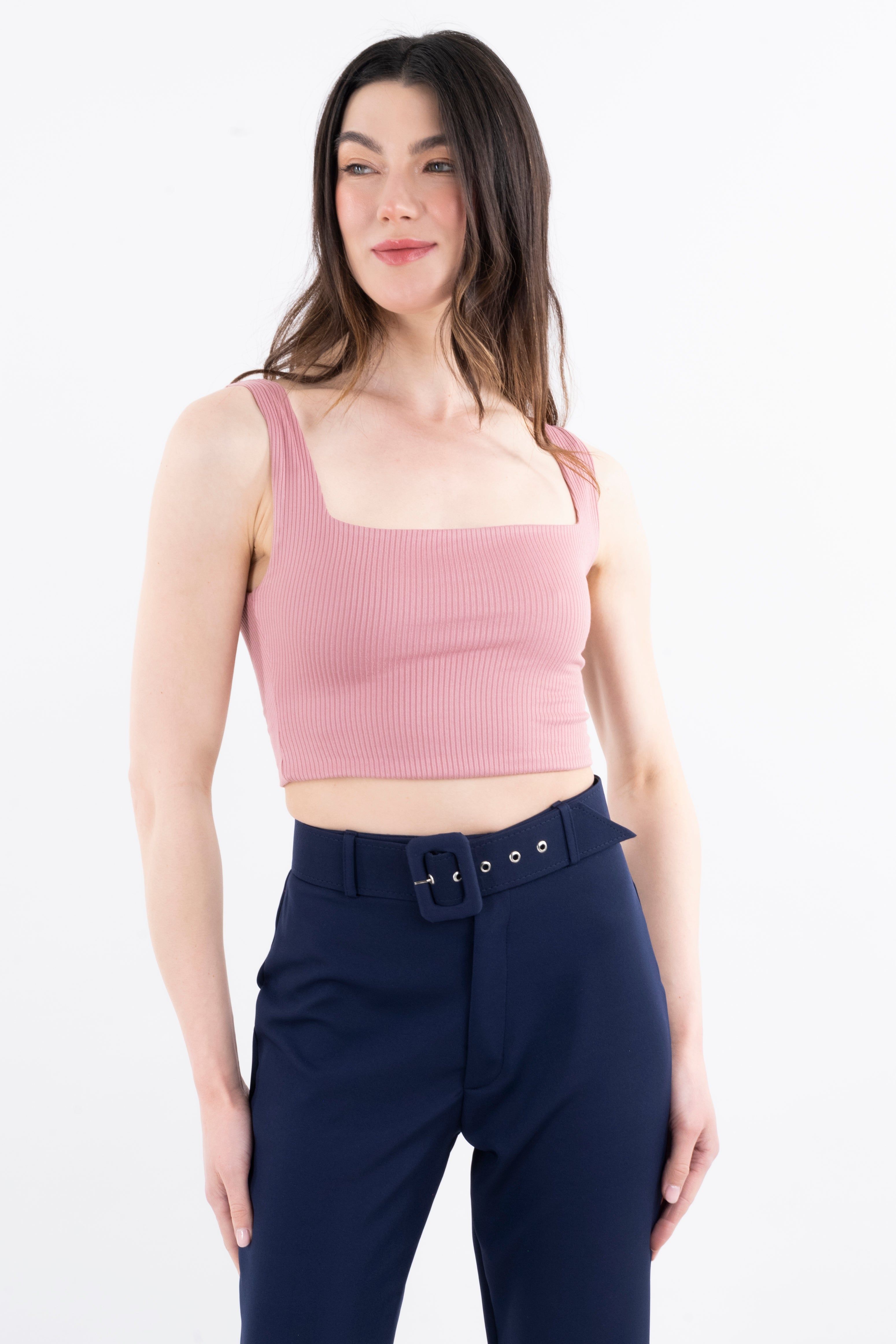 Top acanalado escote cuadrado sold by Shasa product image thumbnail 2