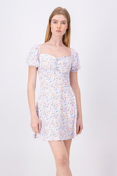 Vestido mini manga abullonada sold by Shasa product image thumbnail 2