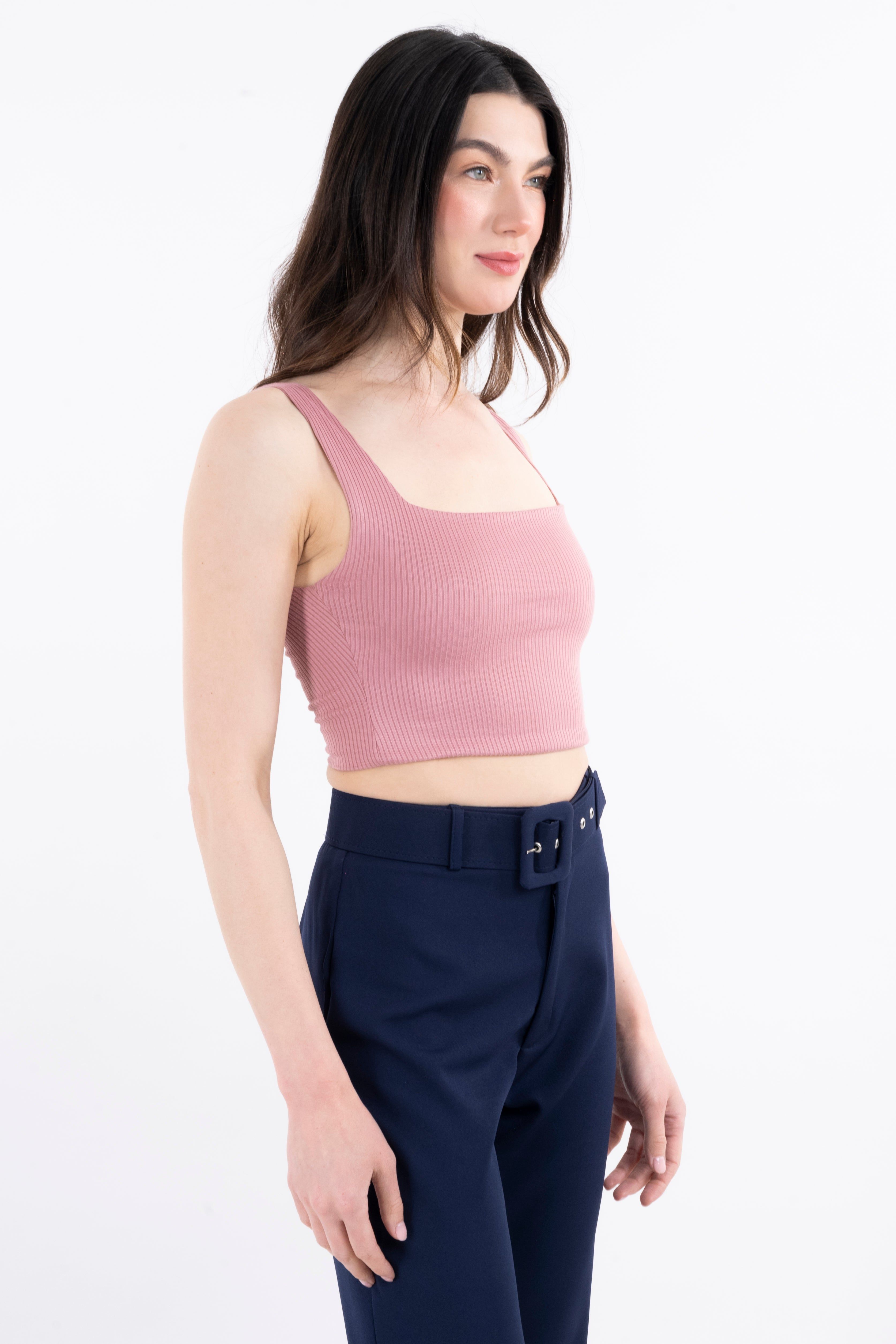 Top acanalado escote cuadrado sold by Shasa product image thumbnail 3