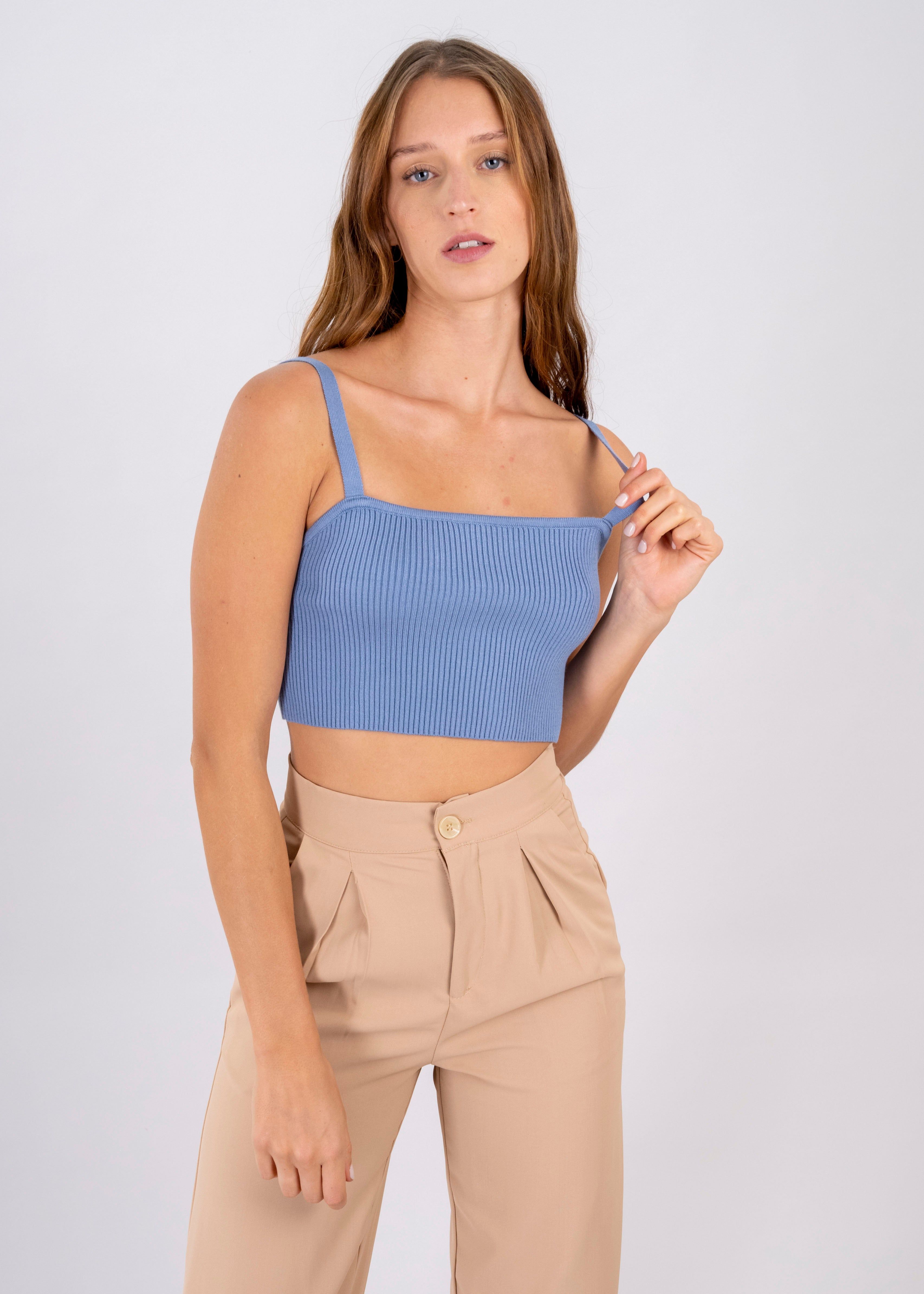 Top tejido acanalado tirantes sold by Shasa product image thumbnail 5