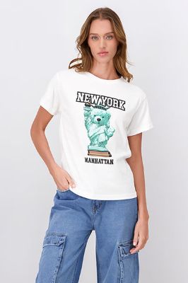 Playera osito estatua Nueva York sold by Shasa