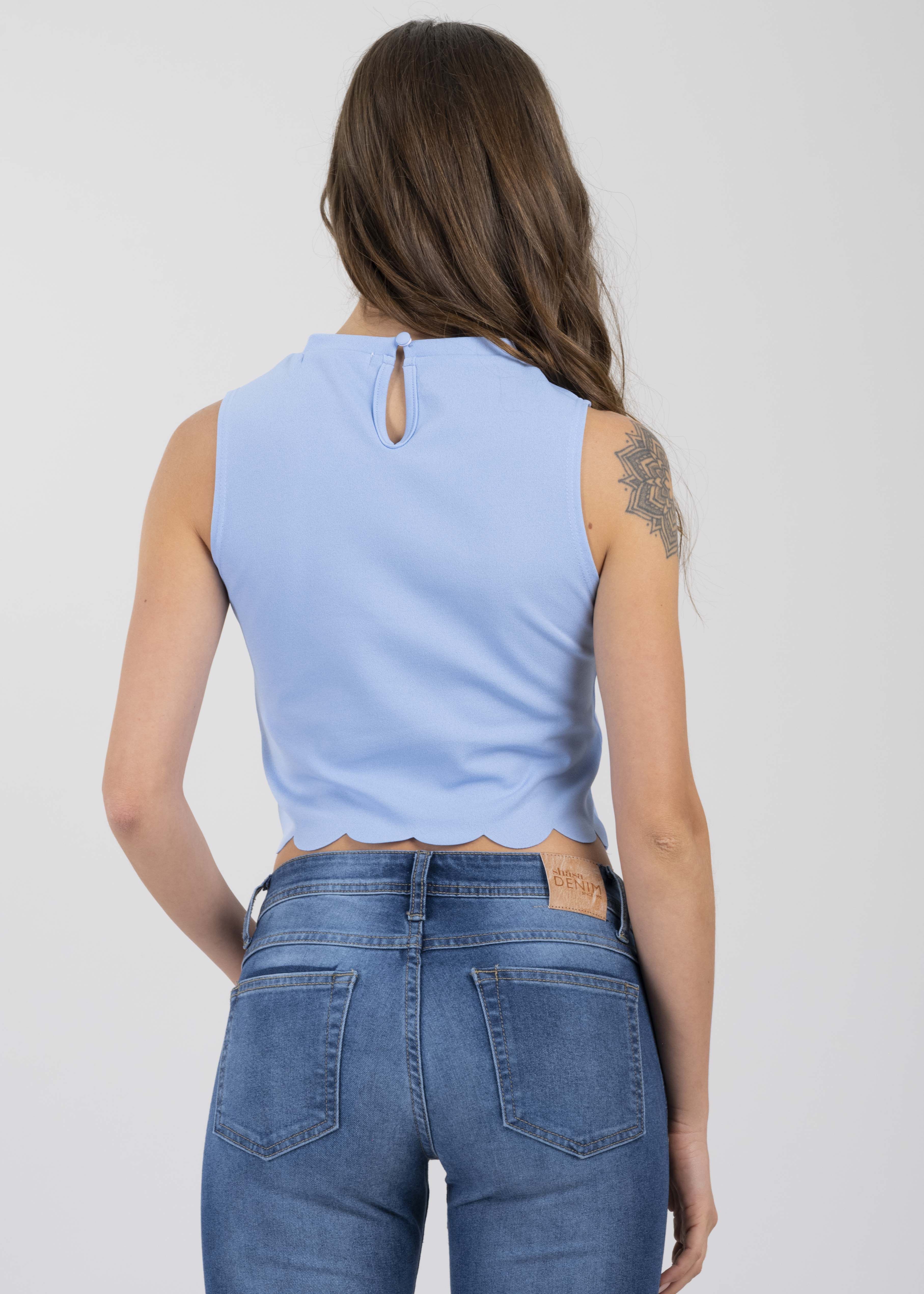 Top crop corte láser sold by Shasa product image thumbnail 4