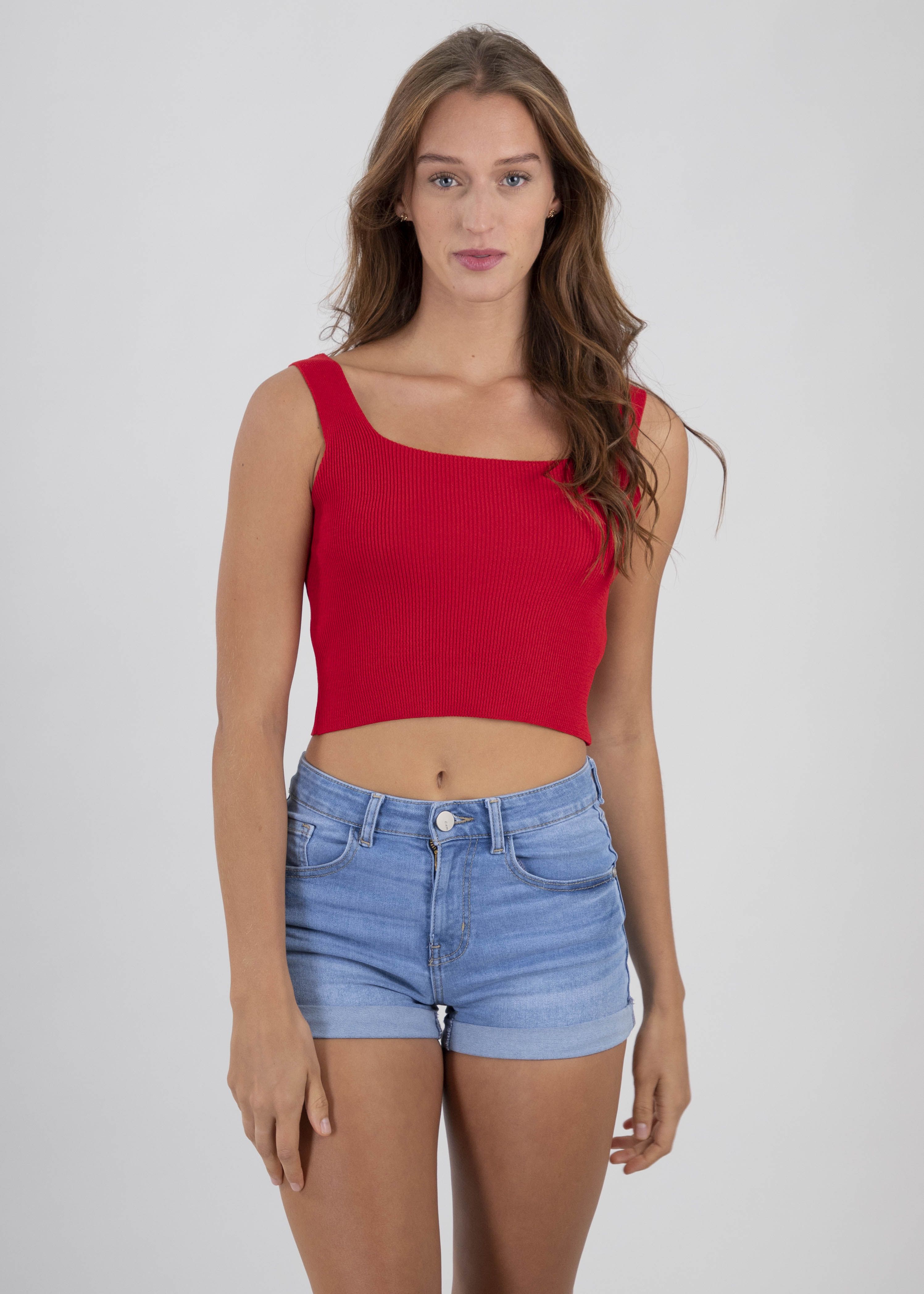 Top acanalado tirantes anchos sold by Shasa product image thumbnail 2