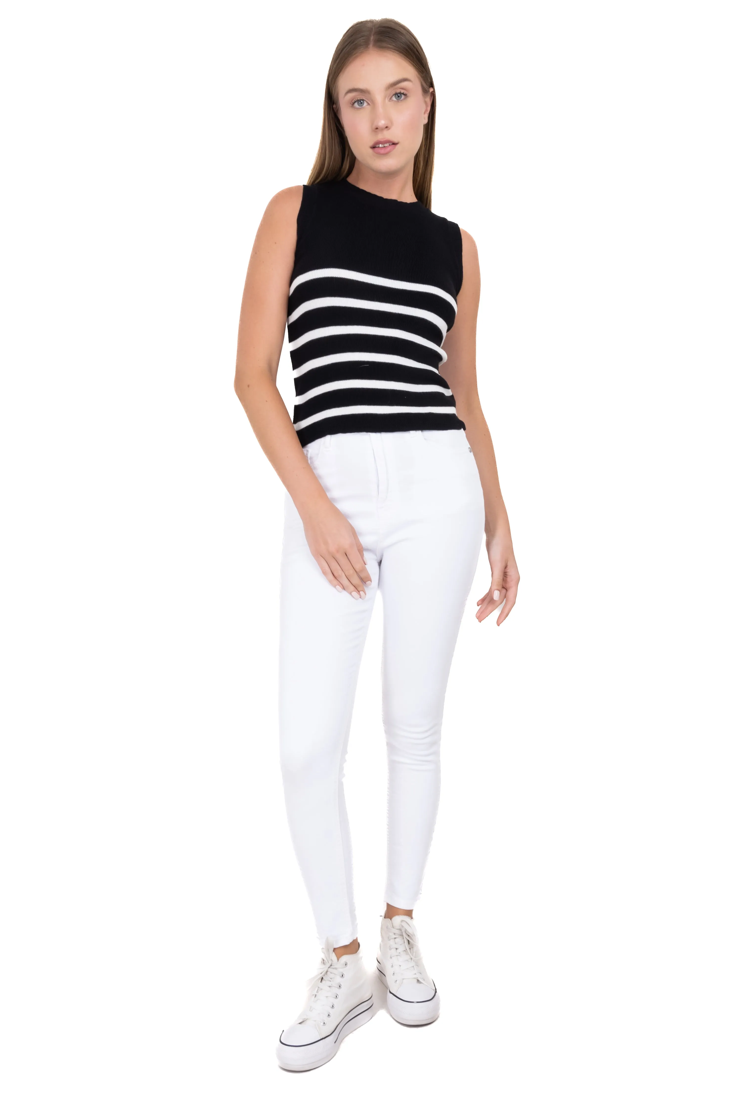 Jeans skinny cintura alta sold by Shasa product image thumbnail 2