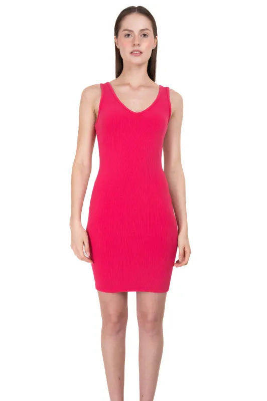 Vestido mini bodycon acanalado sold by Shasa