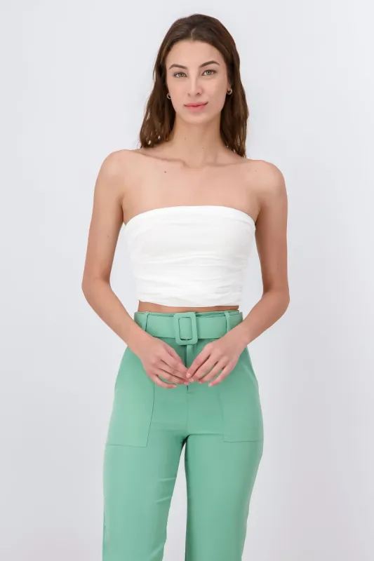 Top Tubo Mesh Fruncido sold by Shasa