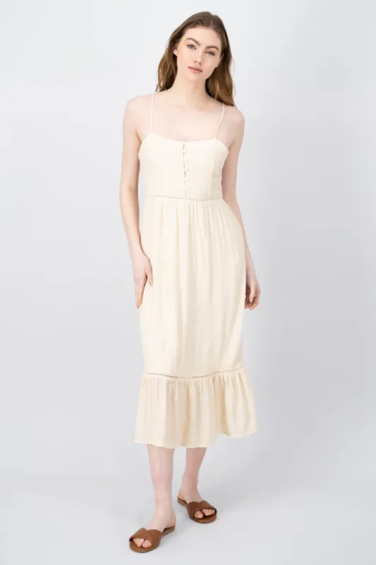 Vestido maxi detalle olan sold by Shasa