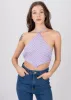 Top halter pañuelo flores sold by Shasa