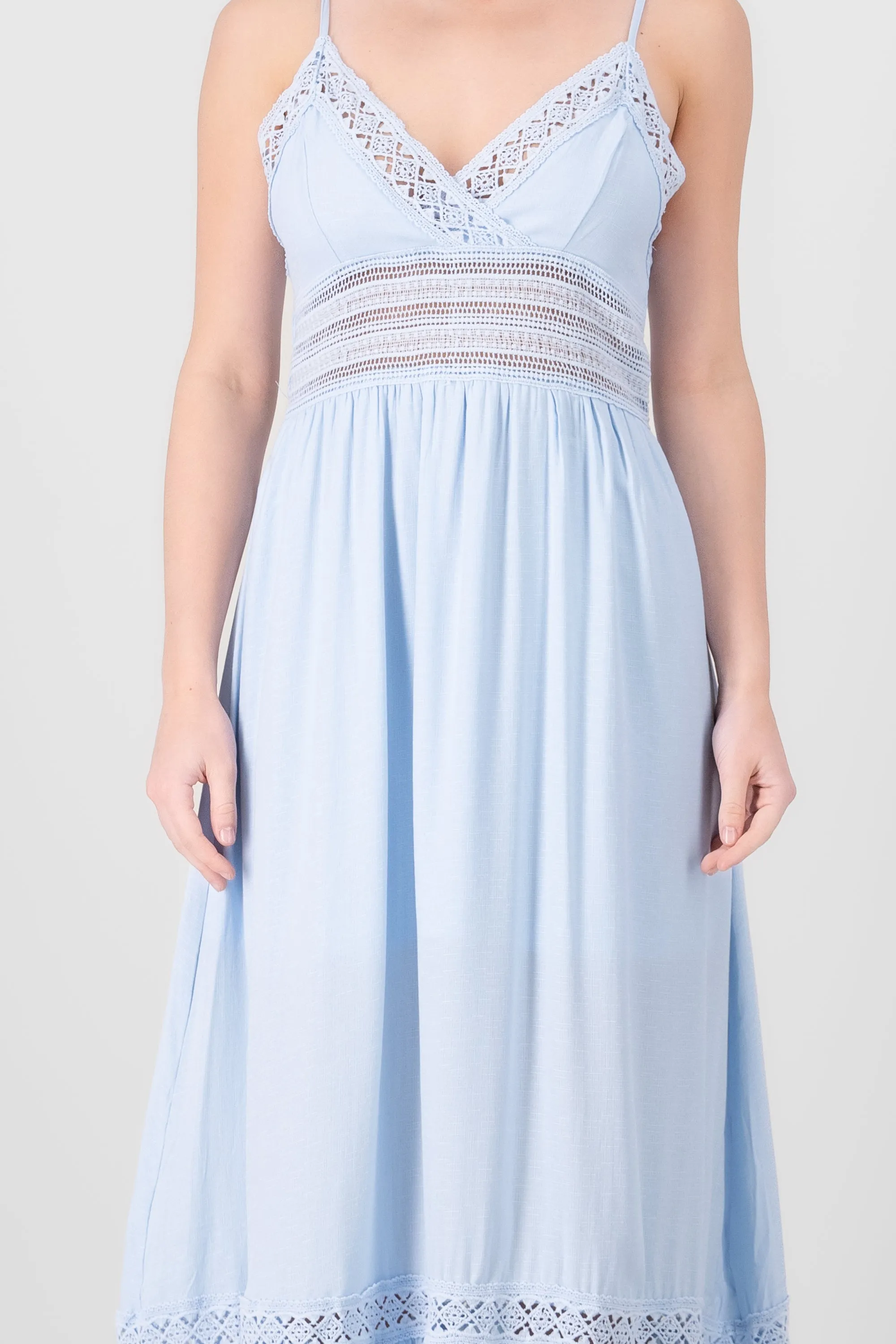 Vestido Maxi Detalles Crochet sold by Shasa product image thumbnail 5