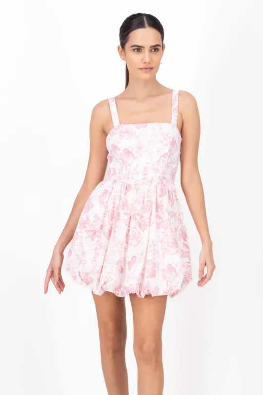 Vestido estampado rosas con tirantes sold by Shasa