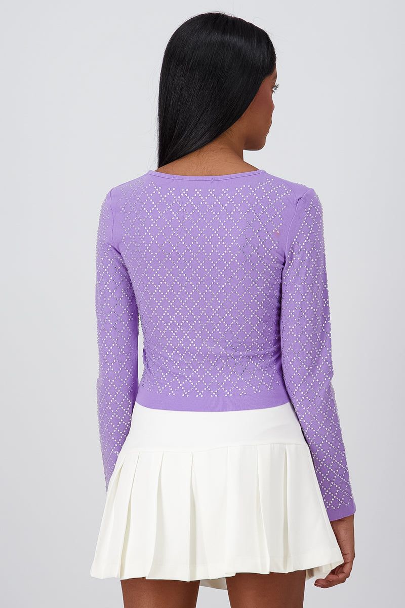 Top manga larga detalle brillos sold by Shasa product image thumbnail 4