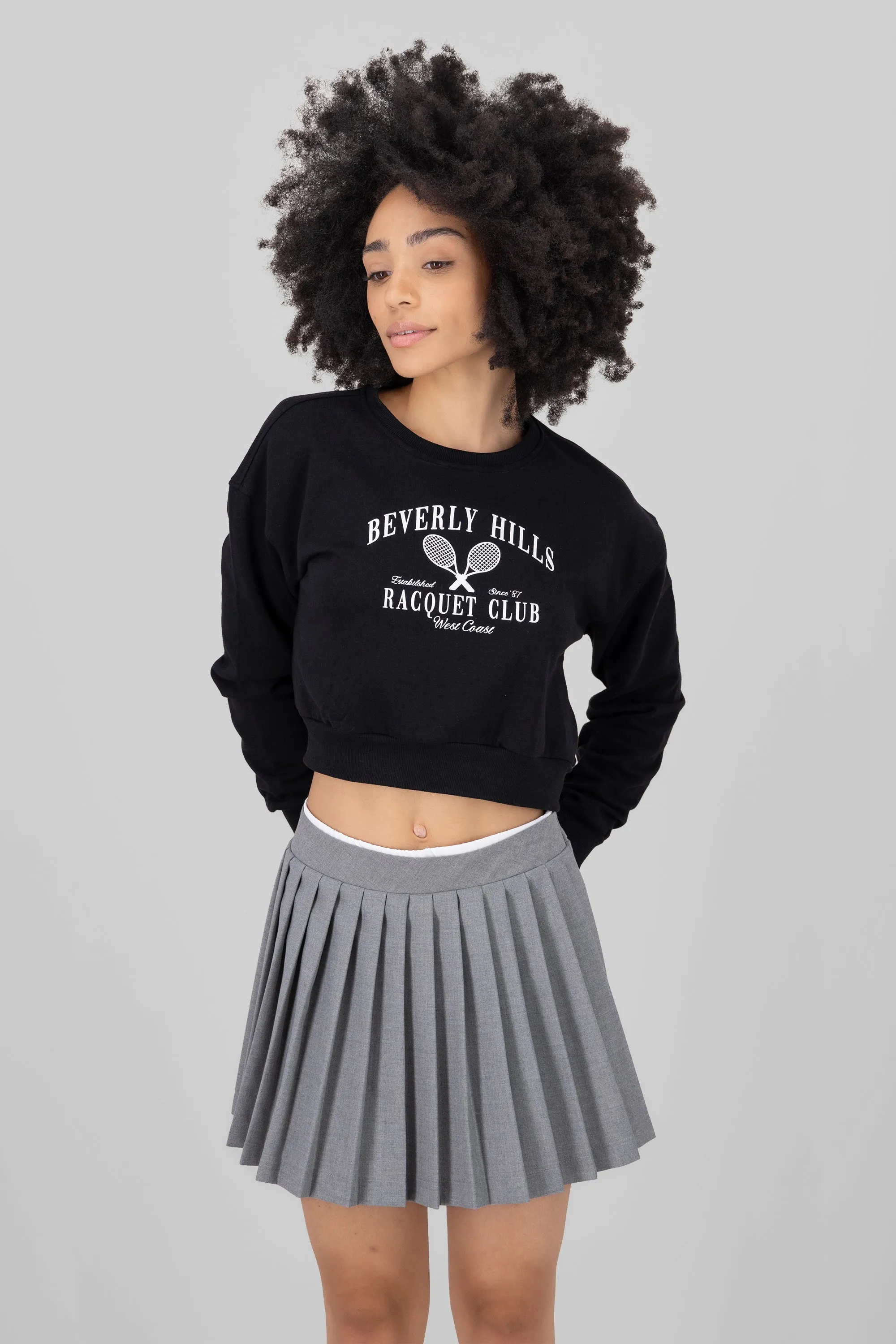 Sudadera crop estampada sold by Shasa product image thumbnail 2