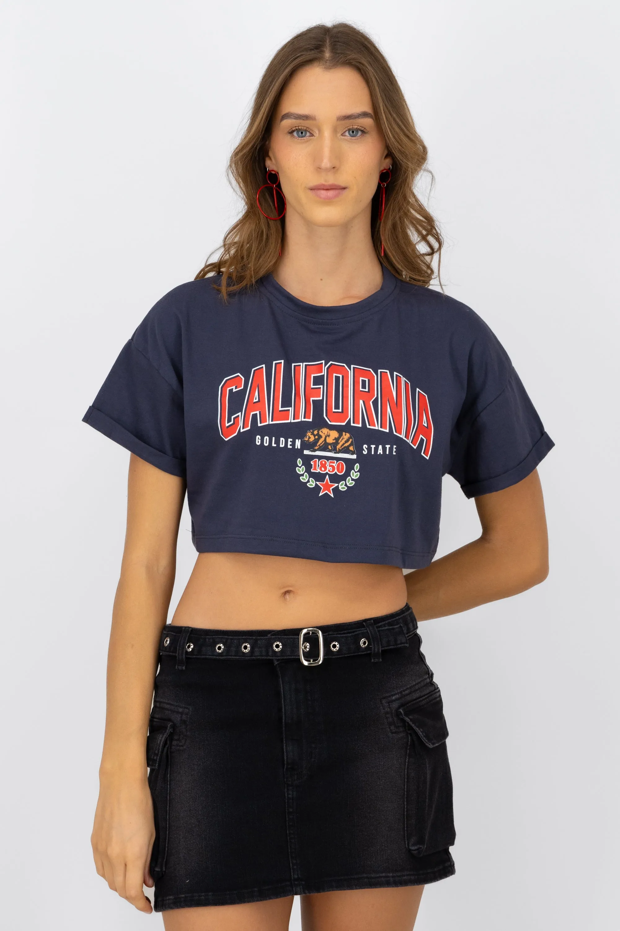 Playera Crop California sold by Shasa