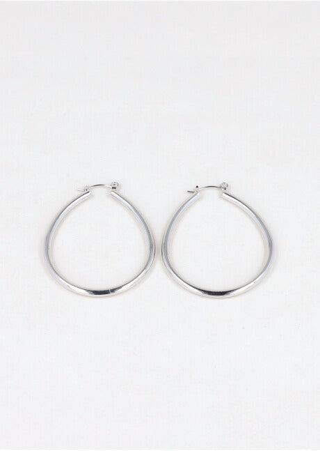 Arracadas metálicas gota sold by Shasa