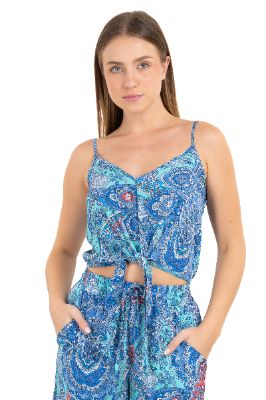 Top cintas estampado paisley sold by Shasa
