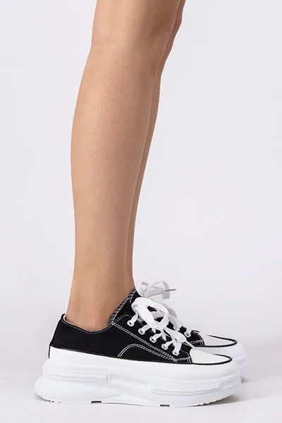 Tenis canvas plataforma chunky sold by Shasa product image thumbnail 3