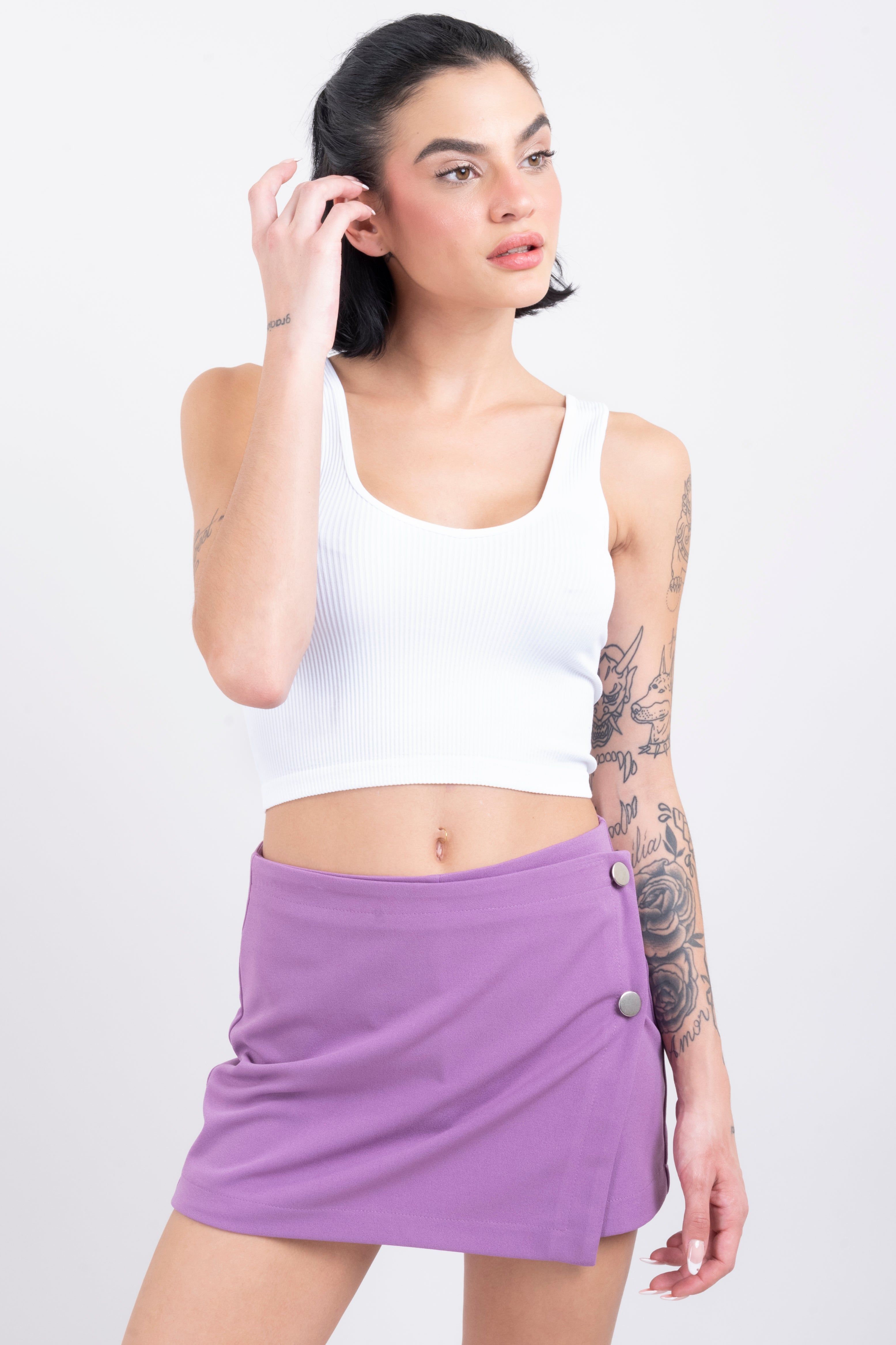 Top tejido acanalado tirantes sold by Shasa