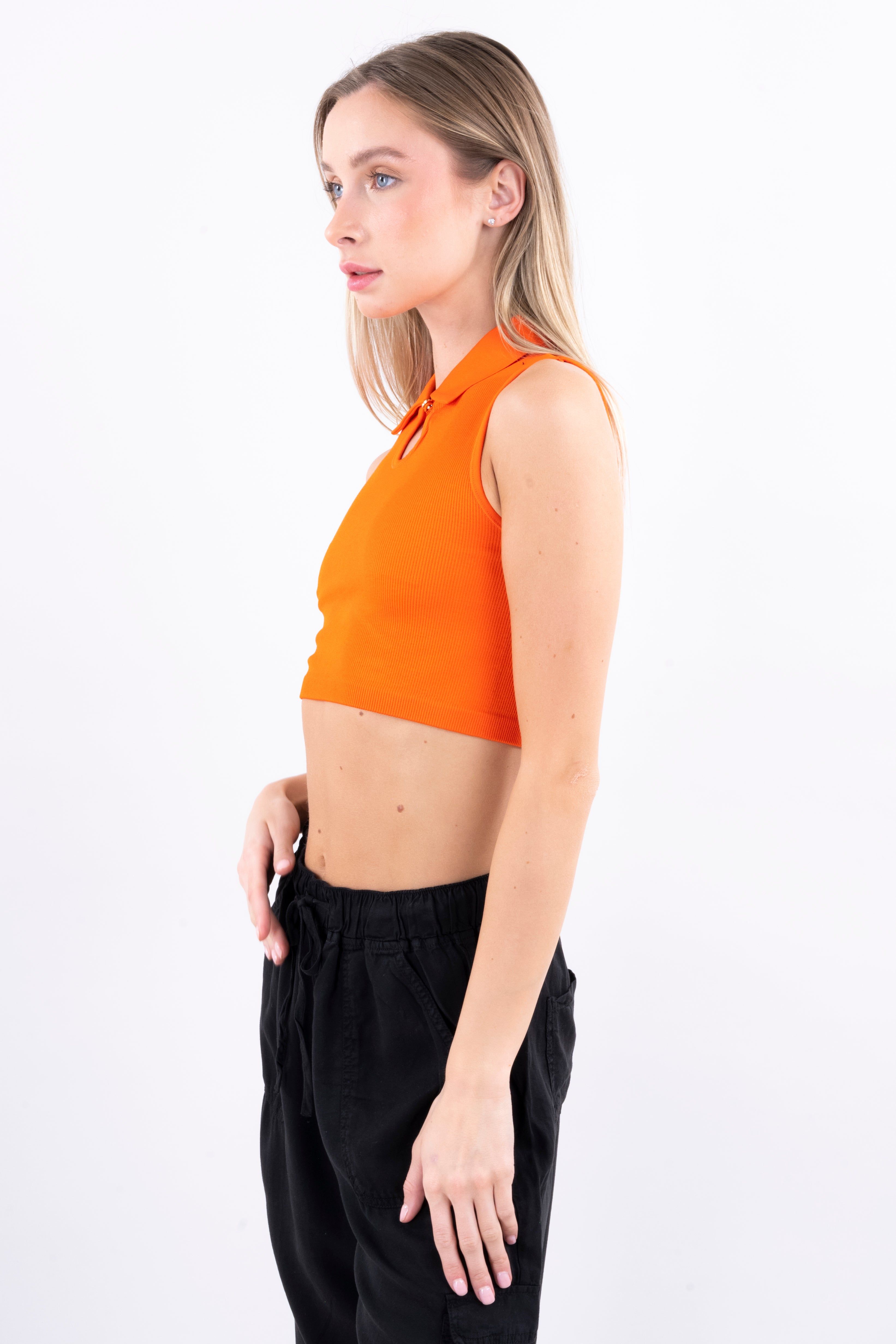 Top cuello solapa acanalado sold by Shasa product image thumbnail 3