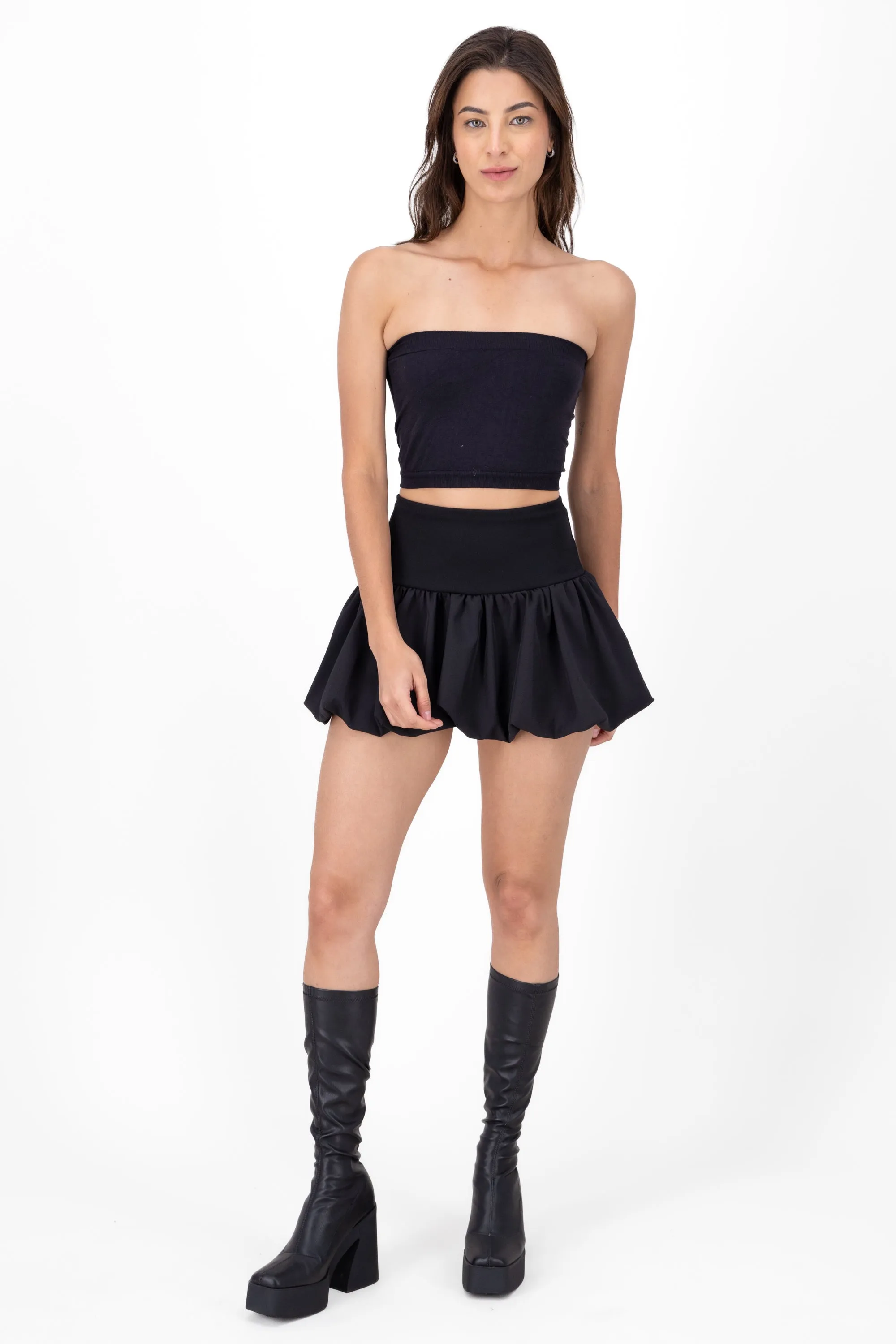 Falda mini globo sold by Shasa