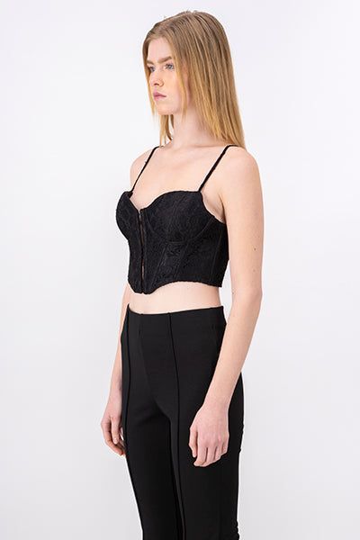 Top bustier encaje floreado sold by Shasa product image thumbnail 3
