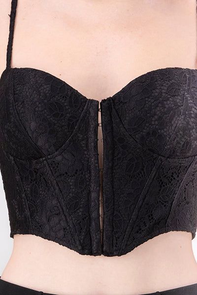 Top bustier encaje floreado sold by Shasa product image thumbnail 5