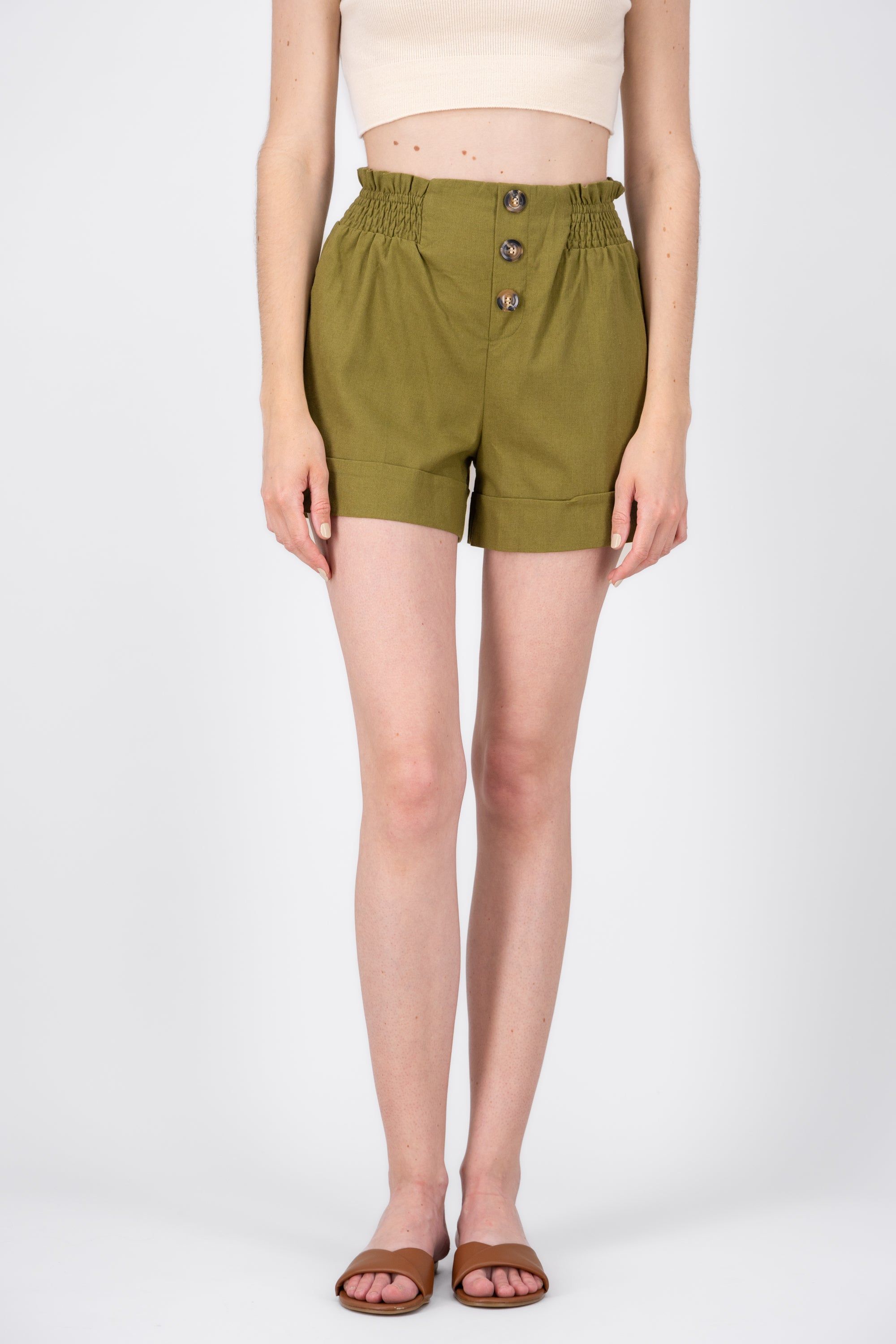 Shorts Con Dobladillo Y Elastico Costados Hypsters sold by Shasa product image thumbnail 2