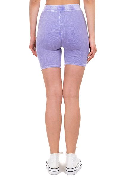 Short biker acanalado tie dye sold by Shasa product image thumbnail 4