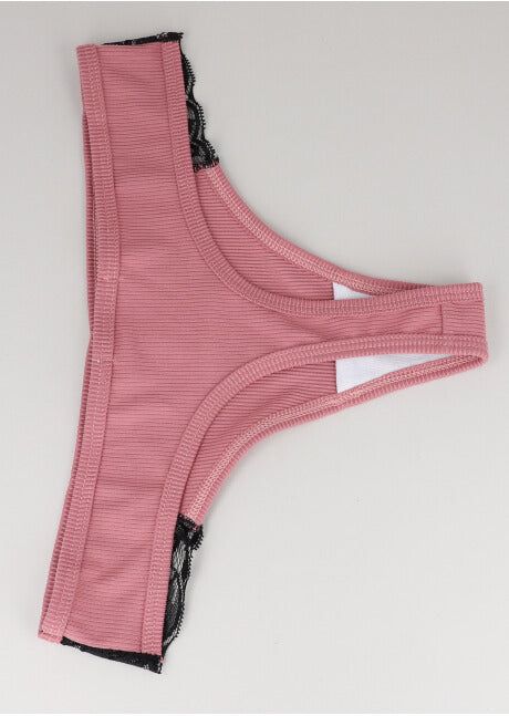 Tanga acanalada encaje sold by Shasa product image thumbnail 5