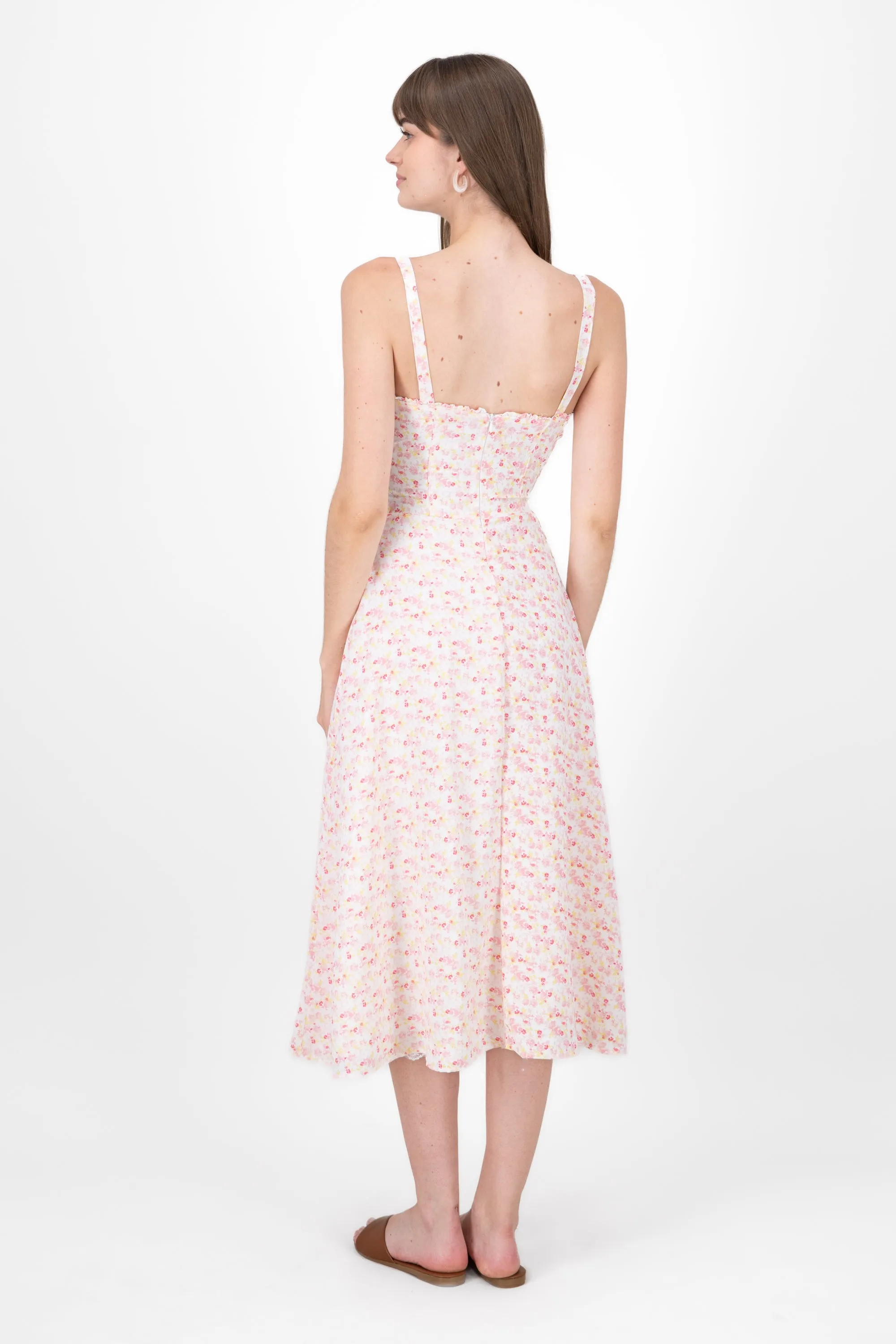 Vestido maxi flores sold by Shasa product image thumbnail 4