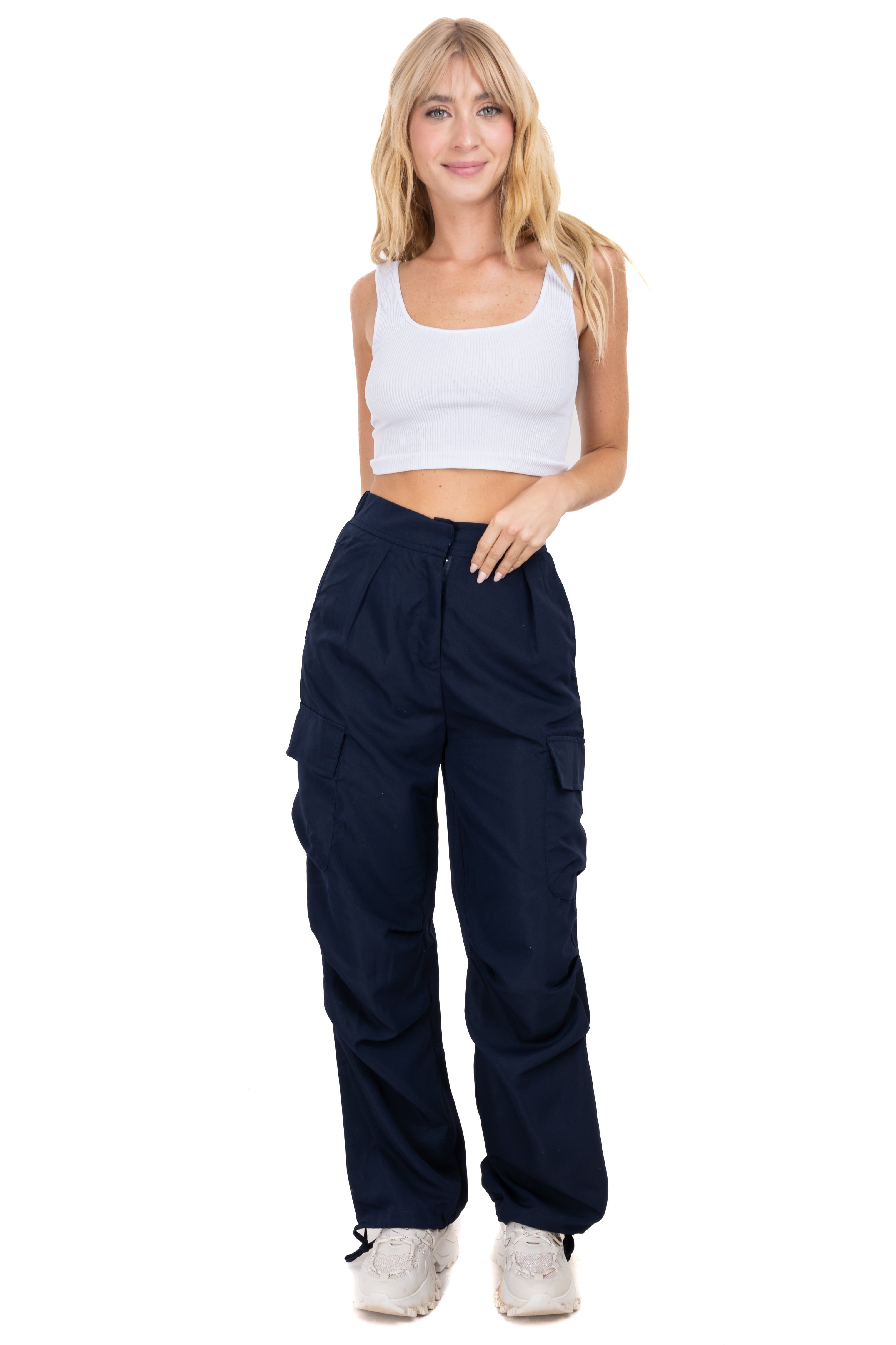 Pantalon cargo parachute sold by Shasa product image thumbnail 2