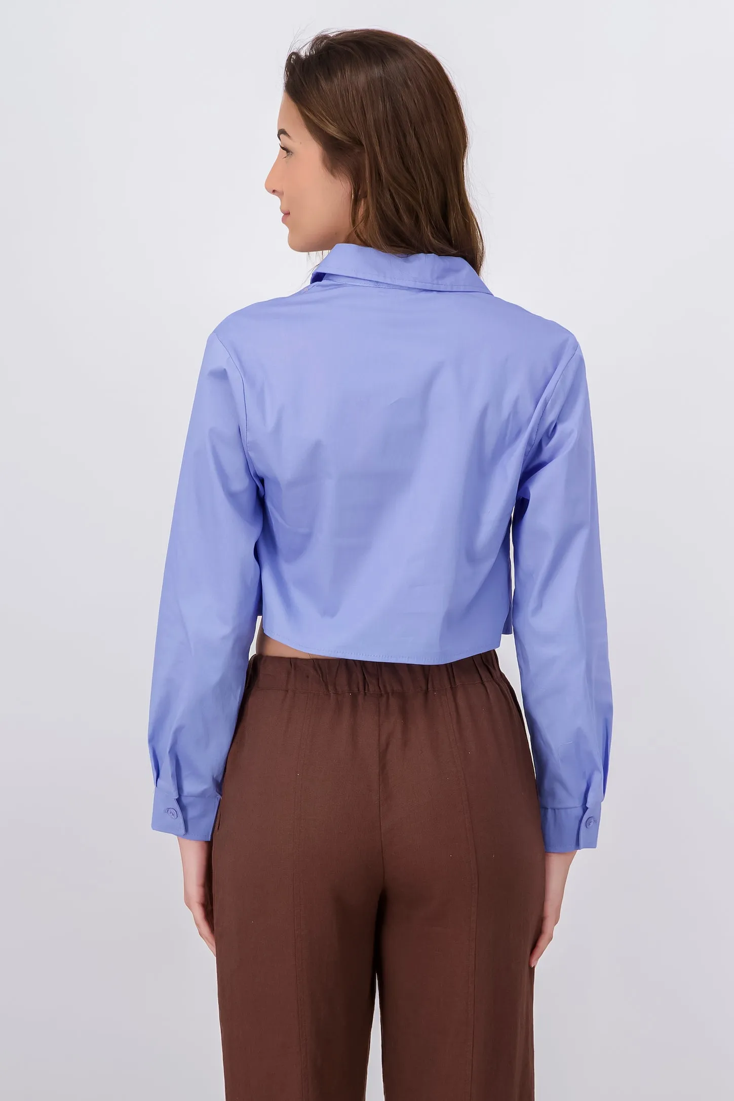 Camisa Crop Manga Larga sold by Shasa product image thumbnail 4