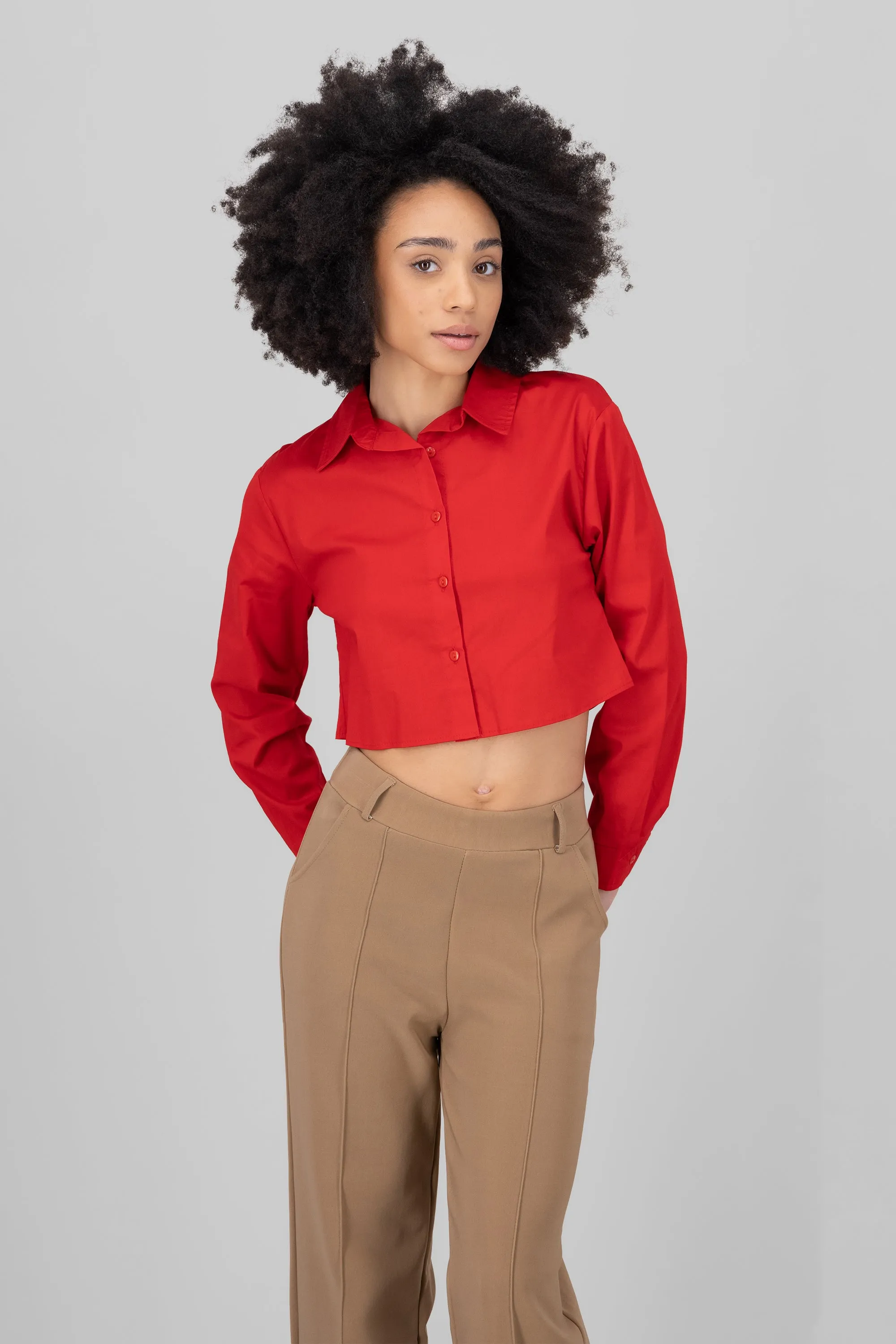 Camisa Crop Manga Larga sold by Shasa product image thumbnail 2