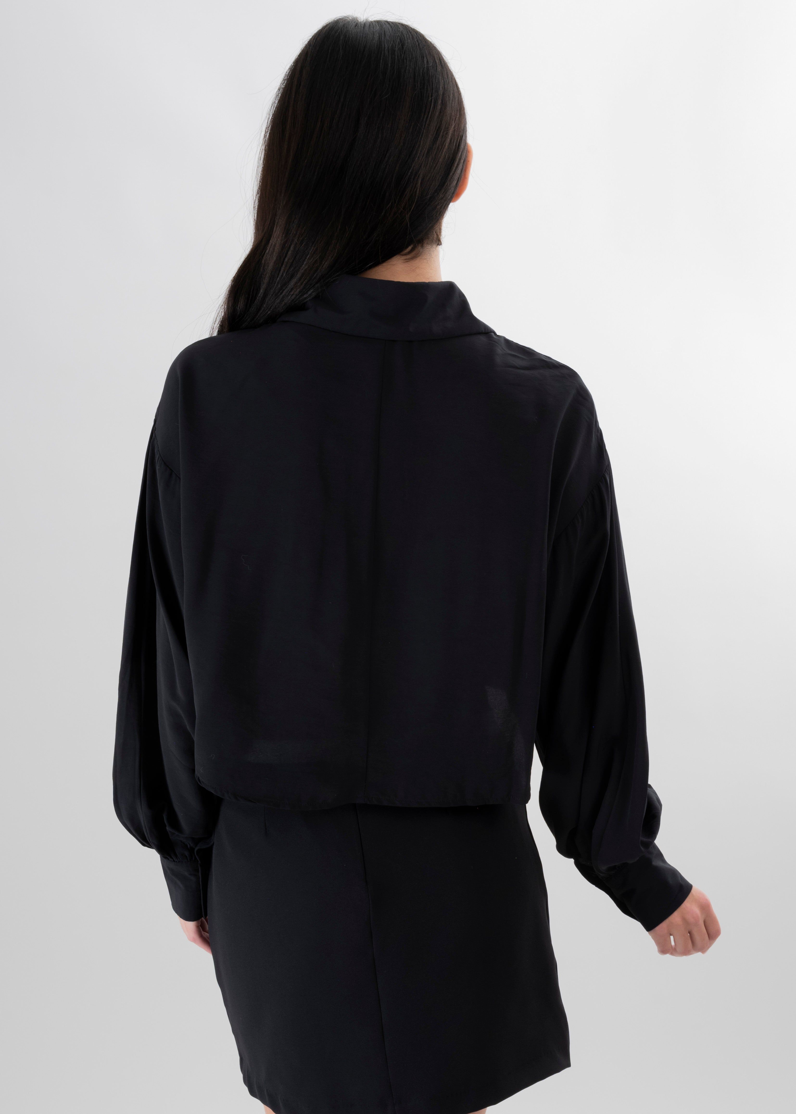 Camisa crop lisa manga larga sold by Shasa product image thumbnail 4