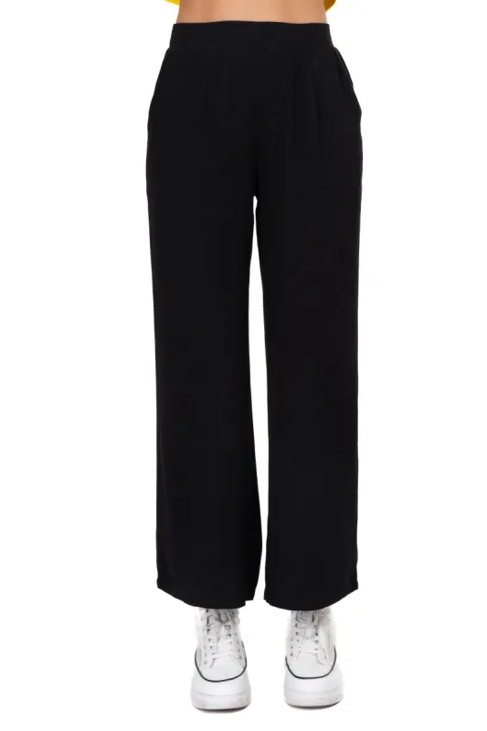 Pantalón wide leg cintura fruncido sold by Shasa
