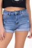 Shorts con dobladillo lisos sold by Shasa