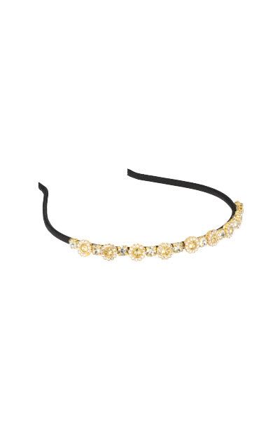 Diadema flores cristal sold by Shasa