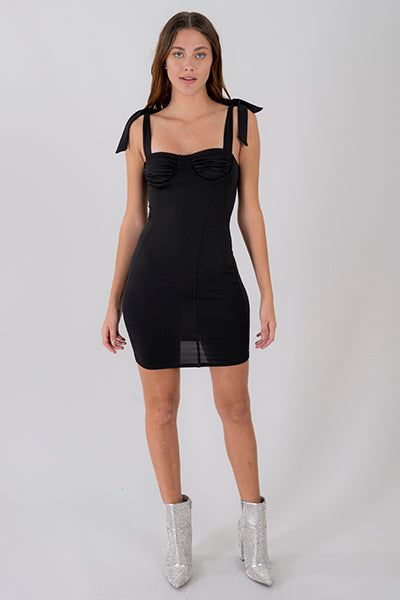 Vestido mini tirantes moño sold by Shasa product image thumbnail 2