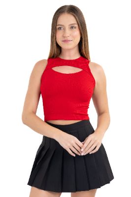 Top seamless cut out escote sold by Shasa