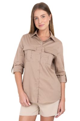 Camisa cargo elevadores mangas sold by Shasa