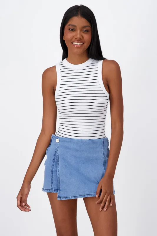 Bodysuit Sin Manga De Rayas sold by Shasa