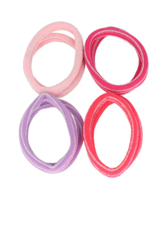 Set 8 Piezas Ligas Multicolor Lurex sold by Shasa