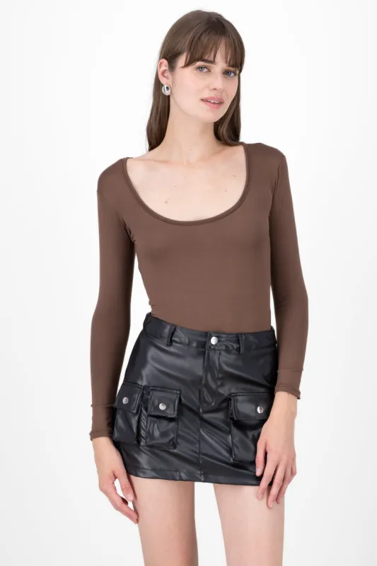 Bodysuit Liso Cuello Scoop sold by Shasa