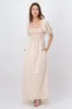 Vestido Maxi Manga Abullonada sold by Shasa