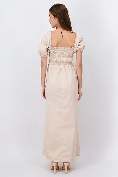 Vestido Maxi Manga Abullonada sold by Shasa product image thumbnail 4