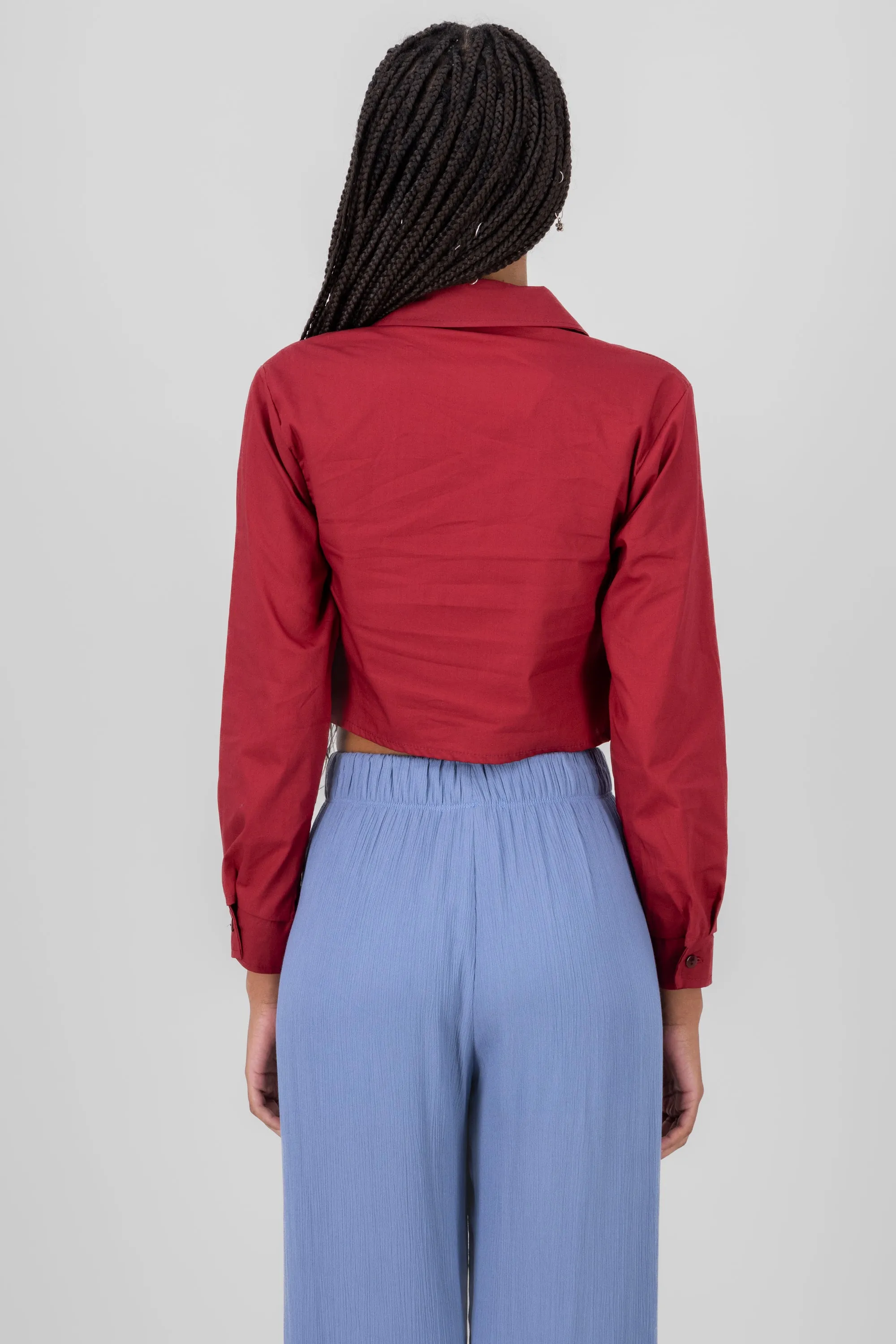 Camisa Crop Manga Larga sold by Shasa product image thumbnail 4