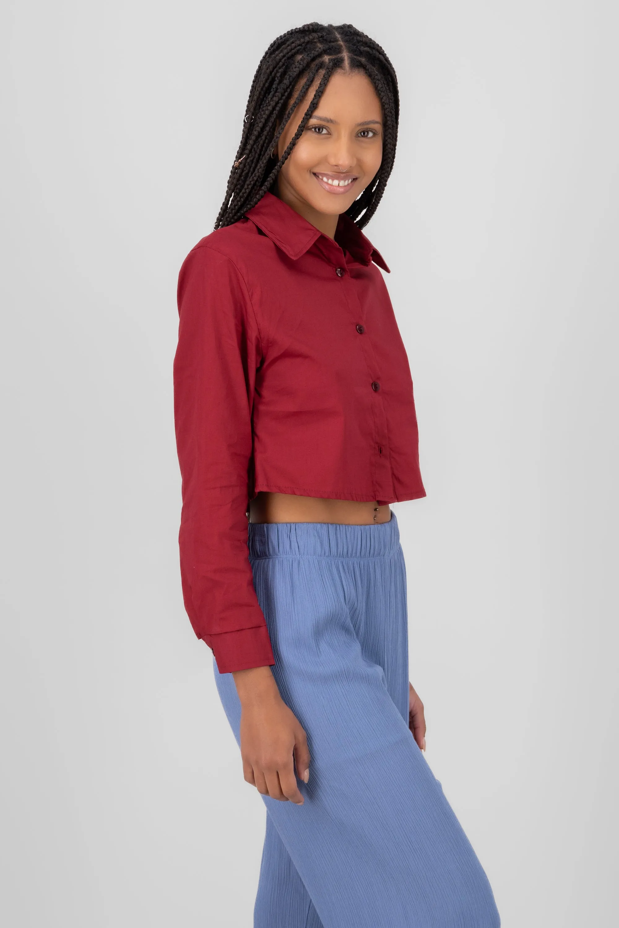 Camisa Crop Manga Larga sold by Shasa product image thumbnail 3