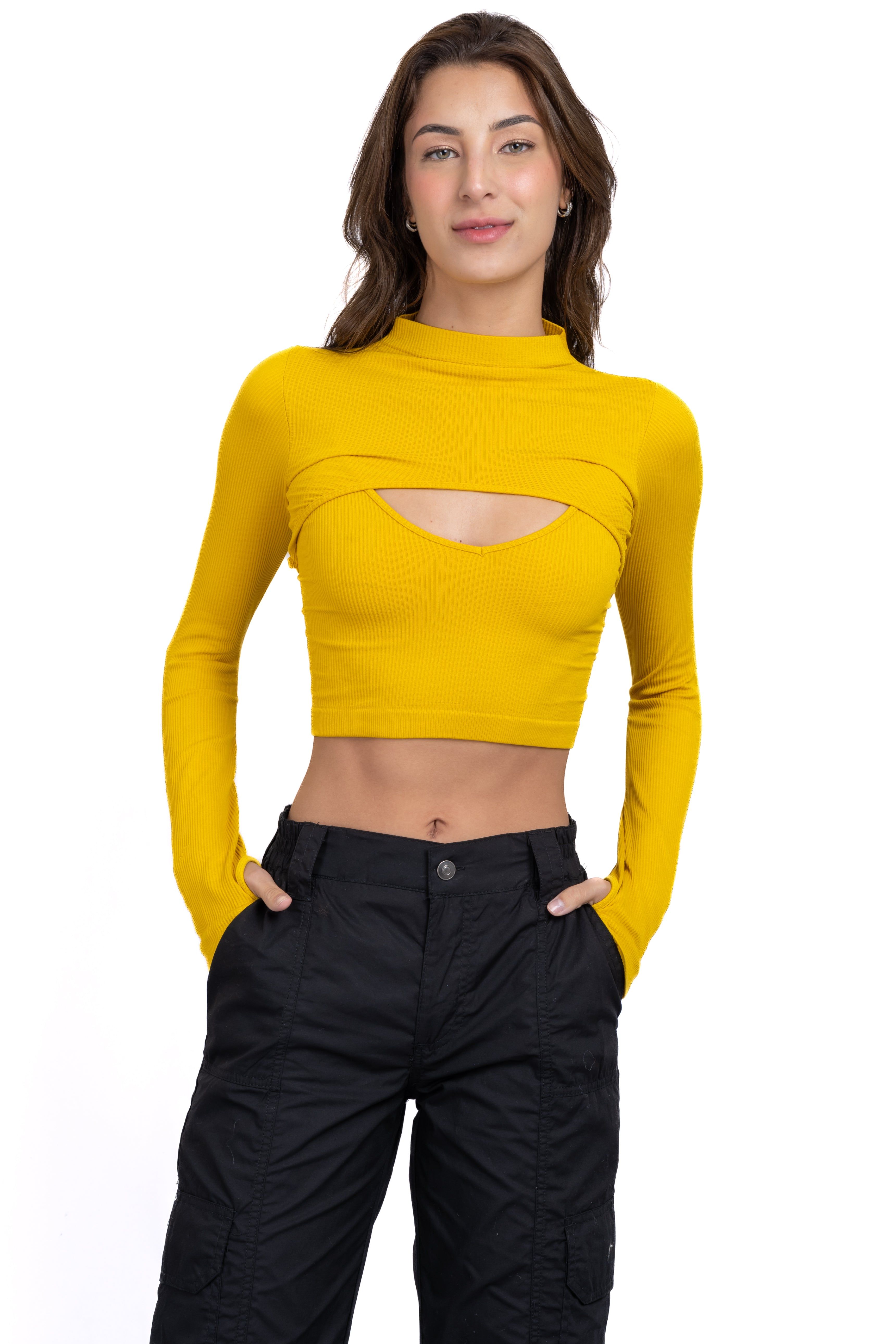 Top Seamless Irregular sold by Shasa