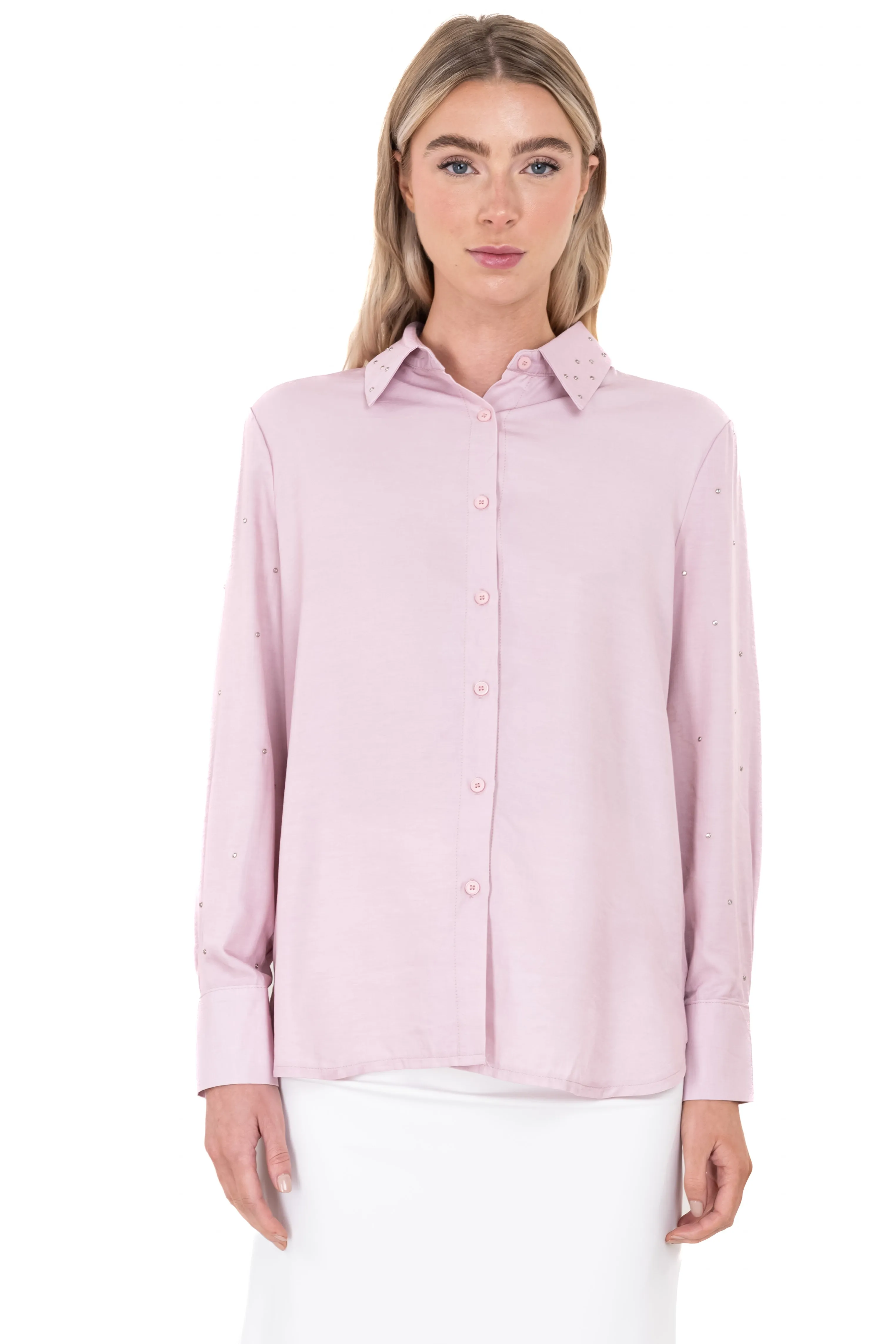 Camisa brillos mangas lisa sold by Shasa product image thumbnail 2